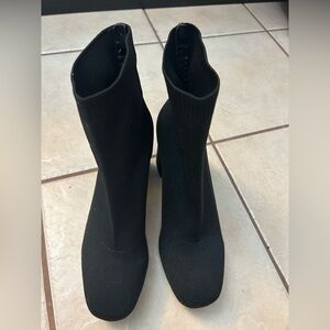 MIA platform boots, worn only once. Like new